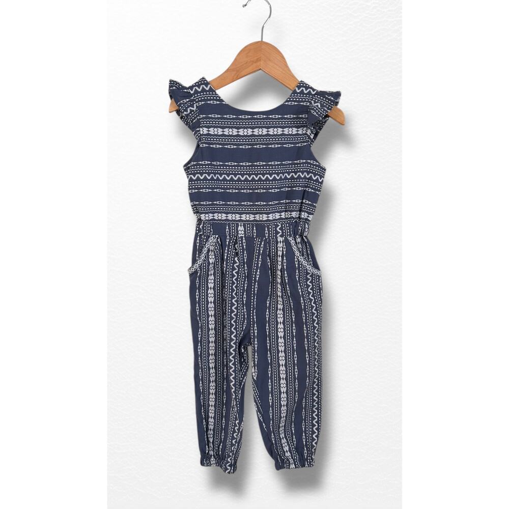 NWT Tommy Bahama Jacquard Jumpsuit, Size 2T - Picture 2 of 10